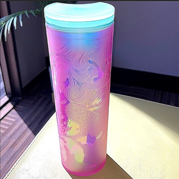 Starbucks Accessories - Starbucks 🧜‍♀️ Soft Iridescent Holographic Siren Cup 🌊 2022 Spring Relea…